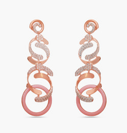 The Quirky Rose Earring